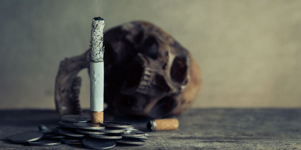 Smoking is wasting of money